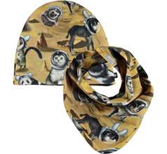 Ned Hat and Bib Set Hagesmække + huer